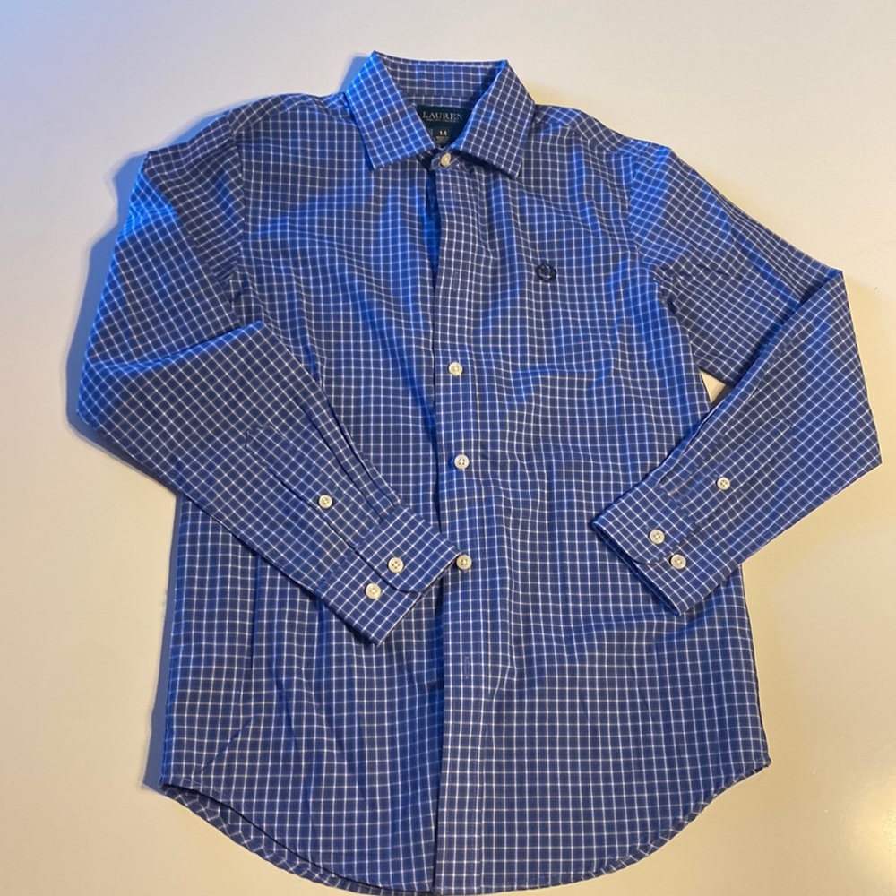 Ralph Lauren Boys Dress Shirt 14